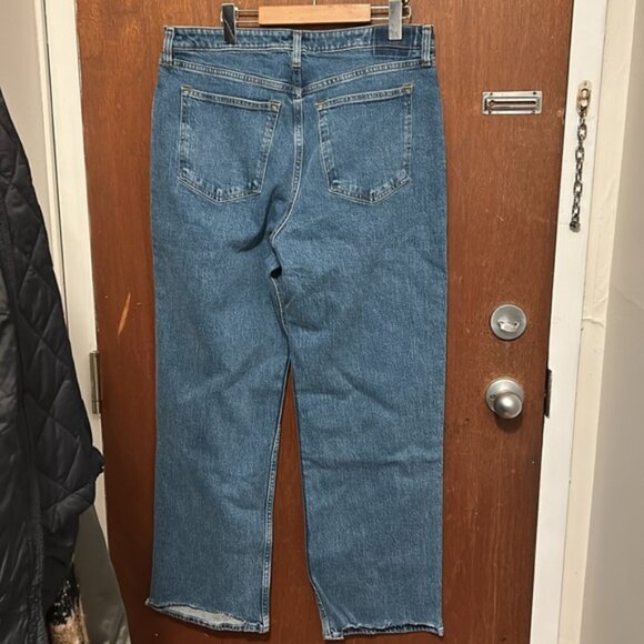 NWT Abercrombie Fitch Curve Love 90s Relaxed Jeans - Picture 8 of 11